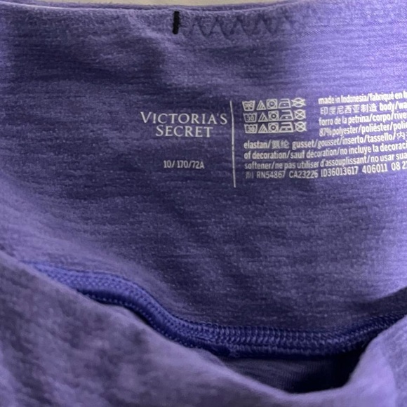 VS purple fleece leggings. - Picture 7 of 7